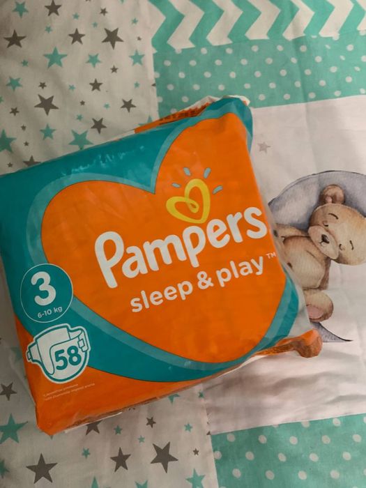 Pampers 3 sleep and play
