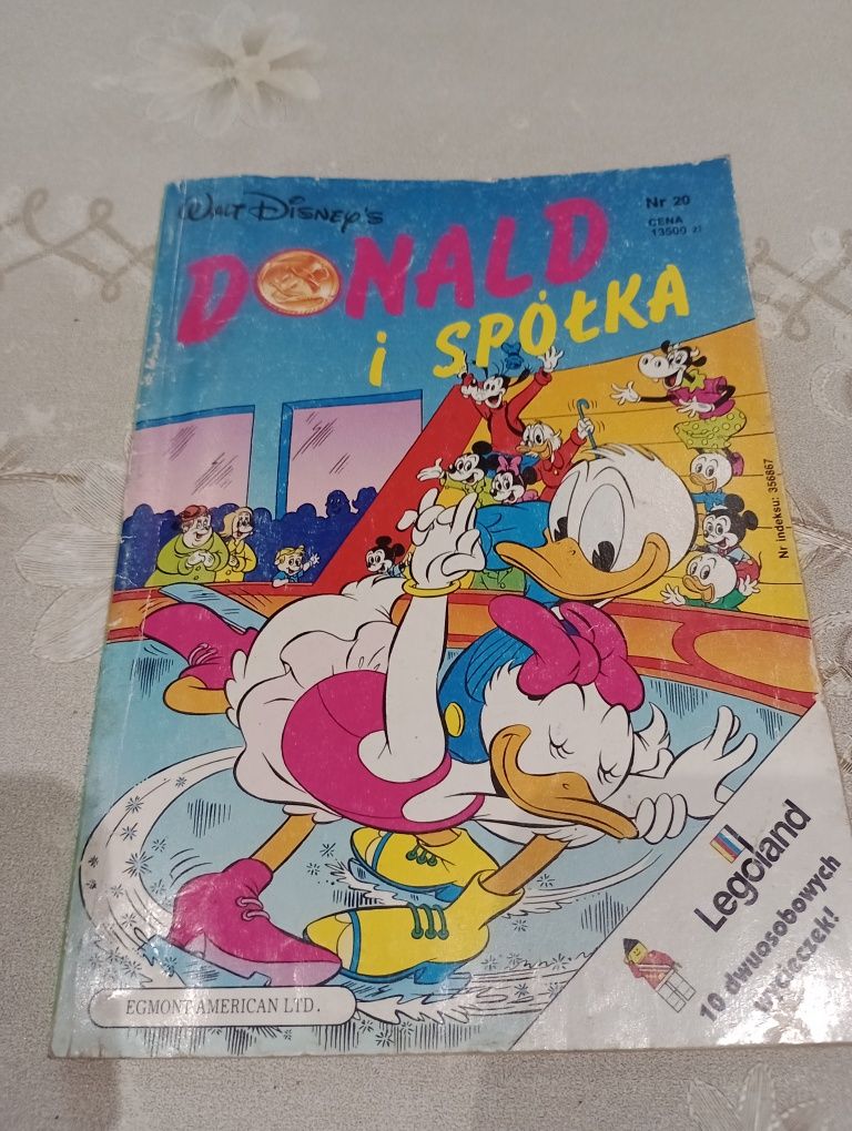 Komiks kaczor Donald z lat 90