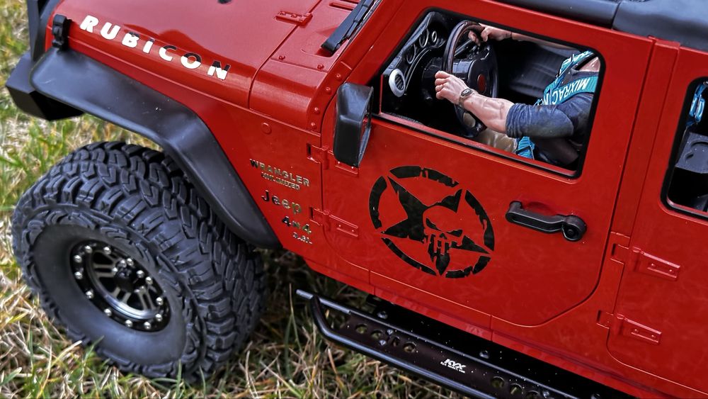 SCX 10 TFL Jeep Wrangler  RTR RC , carbon hobbywing scaler 1/10 TRX4