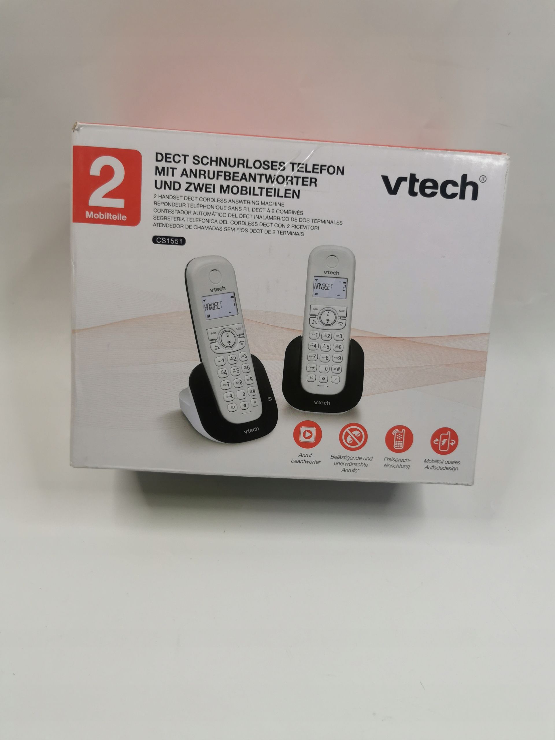 Telefony Bezprzewodowe Vtech Cs1551