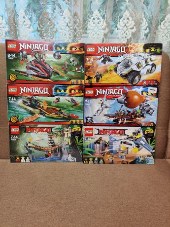 Lego Ninjago 70624,70608,70609,70623,70603,70588