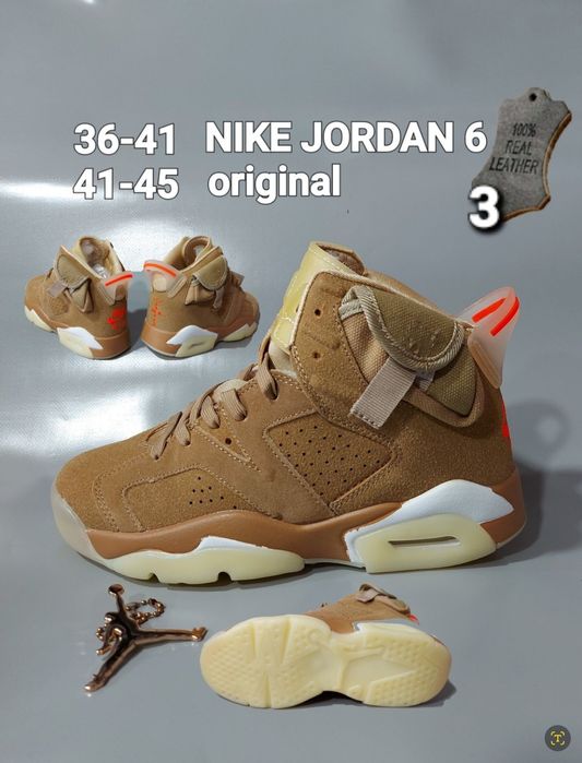 Кросівки Nike Air Jordan 6 різні кольори на фото