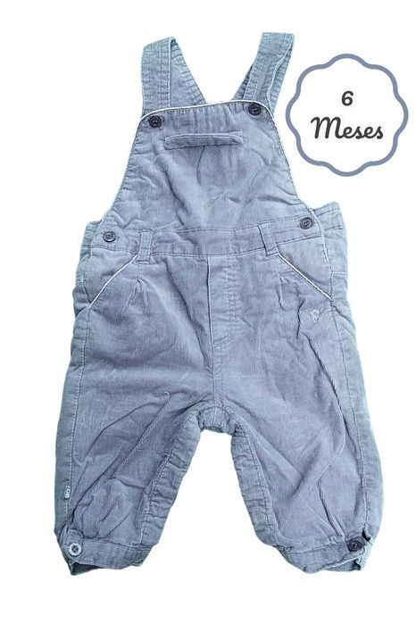 Macacão Cinzento Obaïbi 6 meses