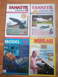 Zestaw czasopism modelarskich 4szt