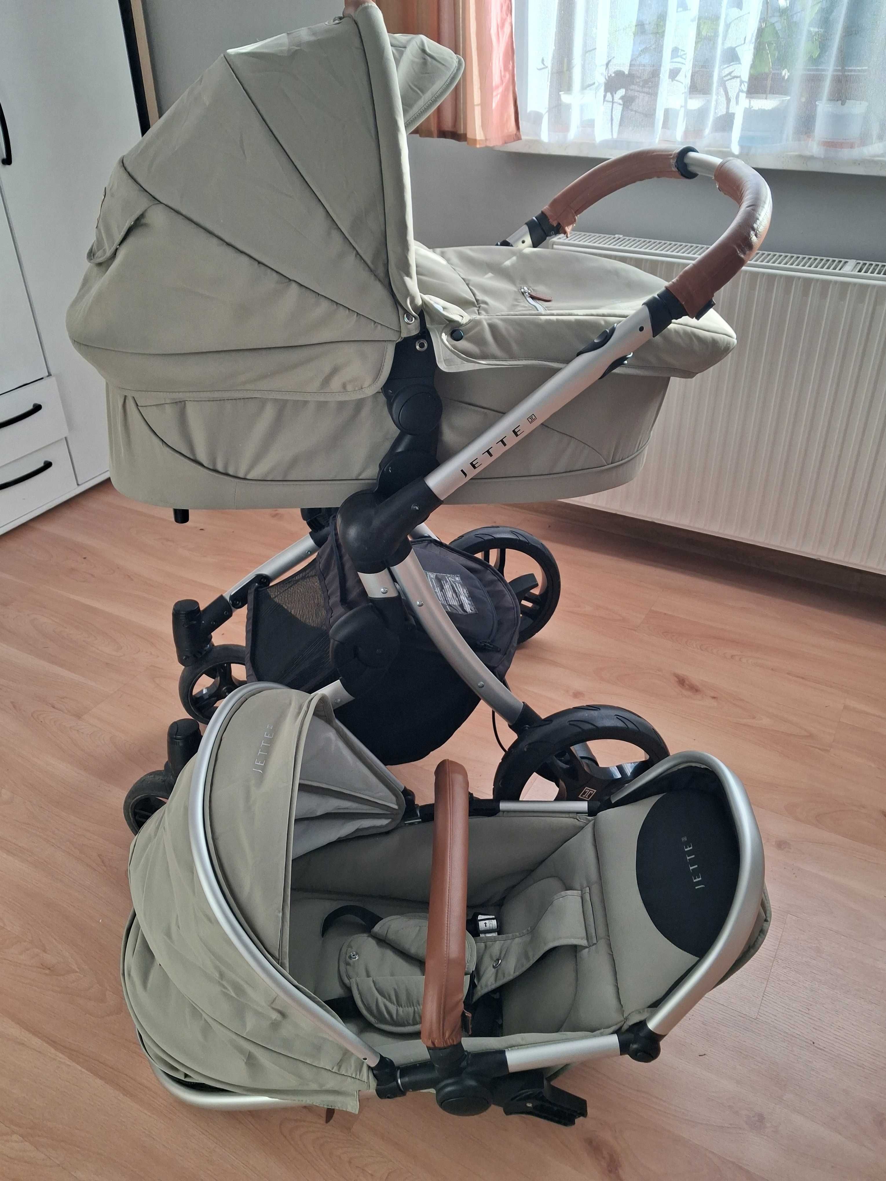 Wózek dziecięcy wielofunkcyjny Jette Jocker Olive 2w1
