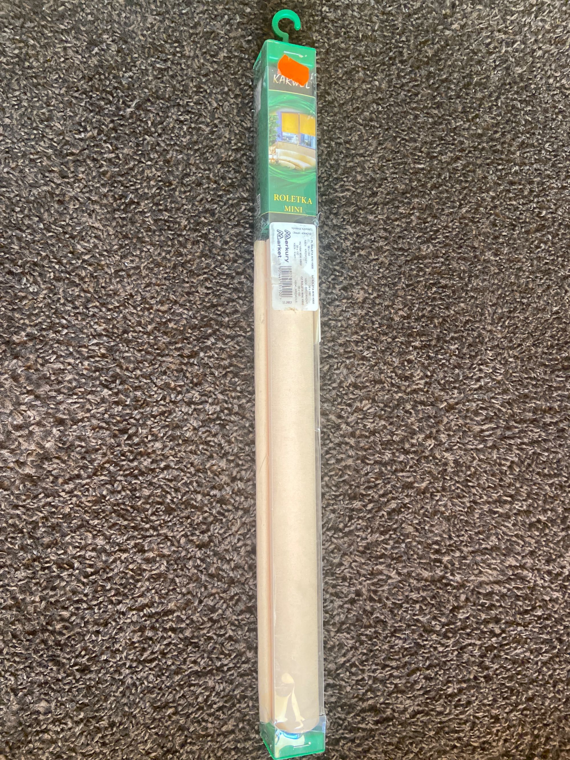 Roleta mini nowa 38 x 150 cm kremowa