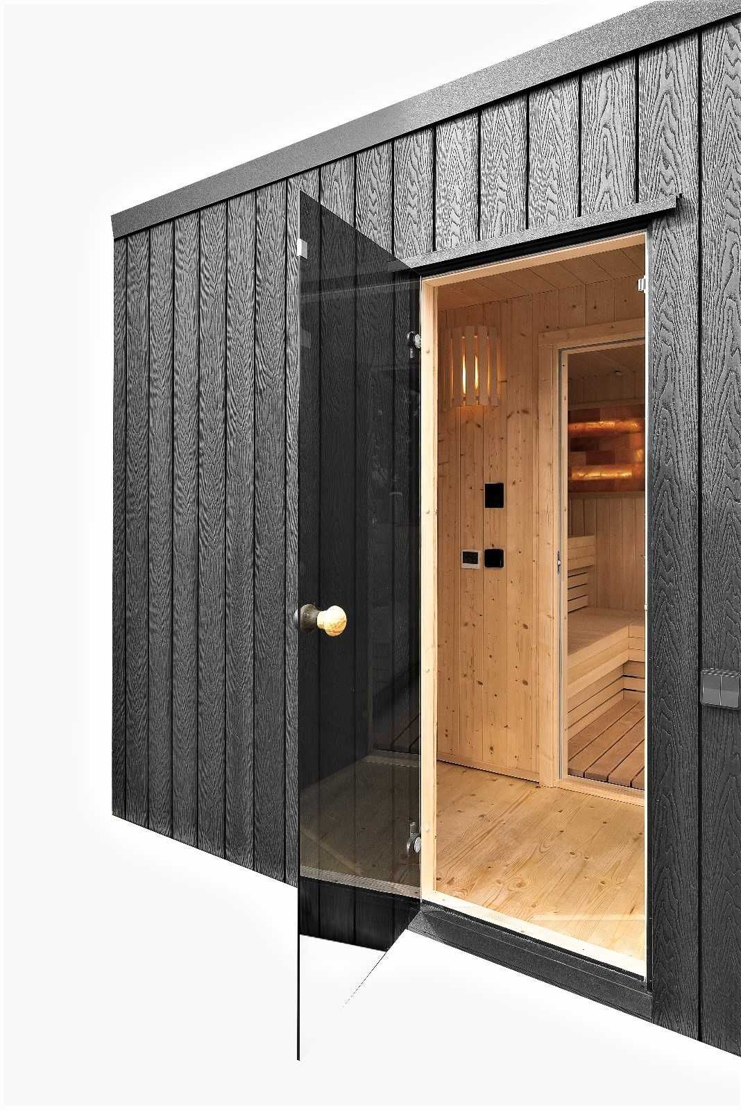 Ekskluzywna sauna „DOBLE”, + Panel z soli himalajskiej