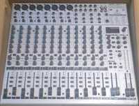 Mesa de som mistura behringer eurorack ub2222fx-pro