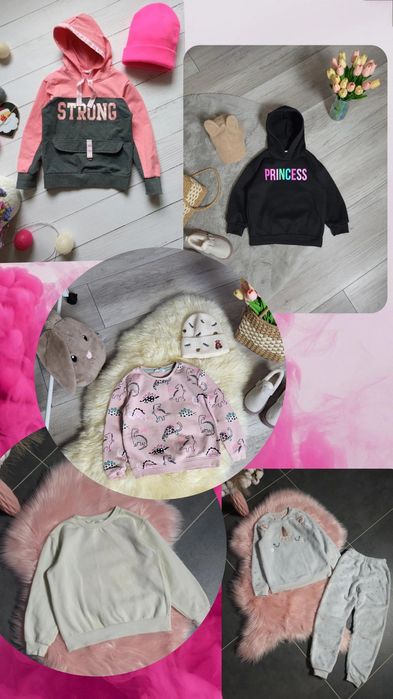 Осінній,зимовий одяг для дівчаток на ріст 122-128