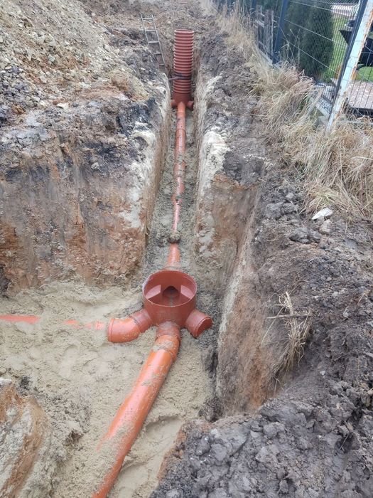 Przyłącza wod kan,sieci, oczyszczalnia,deszczówka Moja Woda, szambo