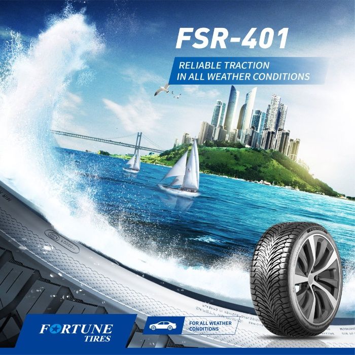 NOWA Opona opony wielosezonowa całoroczna FORTUNE 165/70R14 FSR401 8