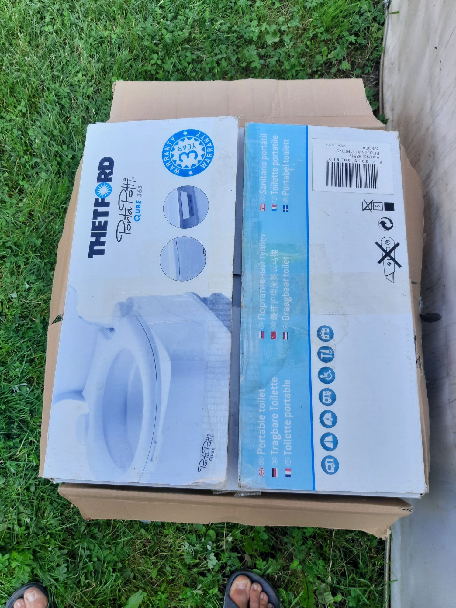 Toaleta turystyczna Thetford  porta potti 365