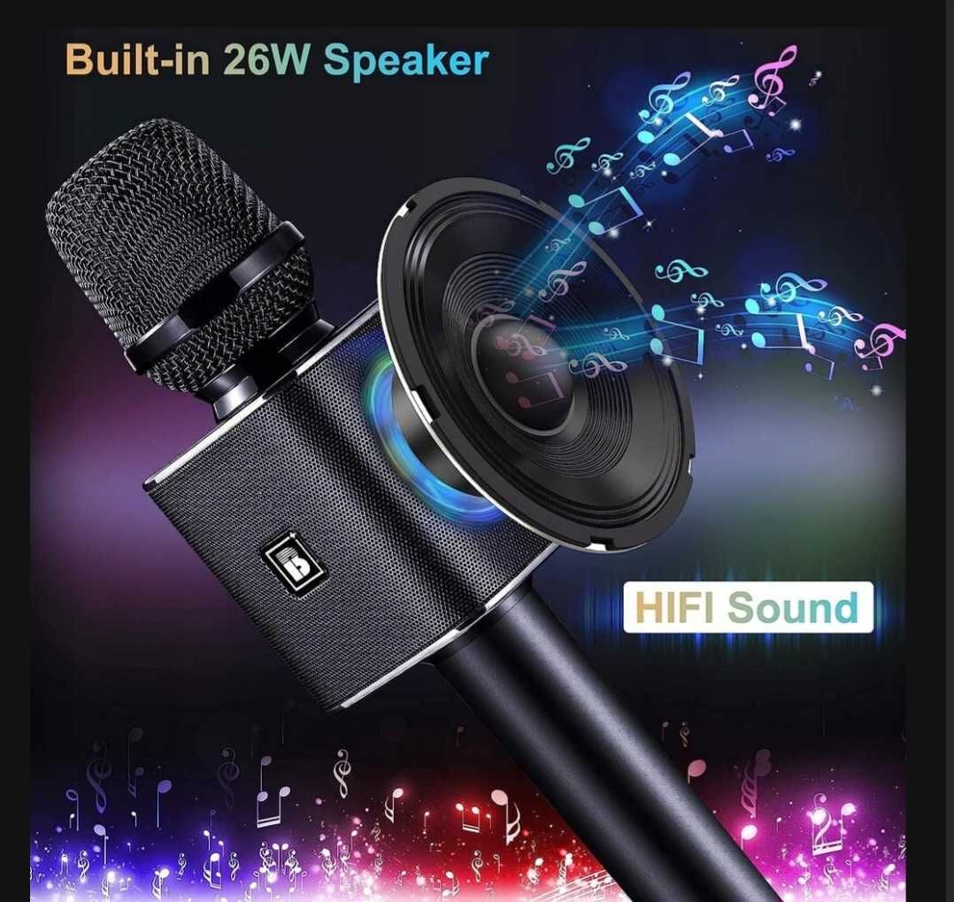 Mikrofon do Karaoke BONAOK G50 przenosny bezprzewodowy bluetooth  PRO