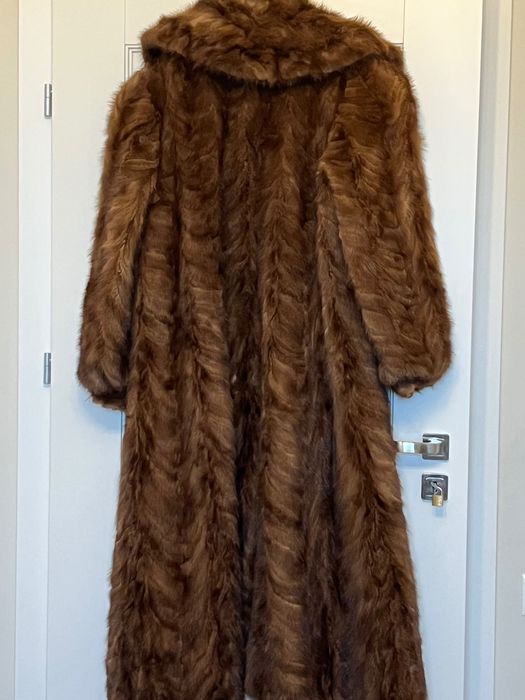 Futro z norek naturalne