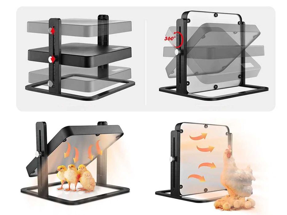 SZTUCZNA KWOKA 25x25cm Odchowalnik do odchowu Kur Kurcząt Szczeniąt