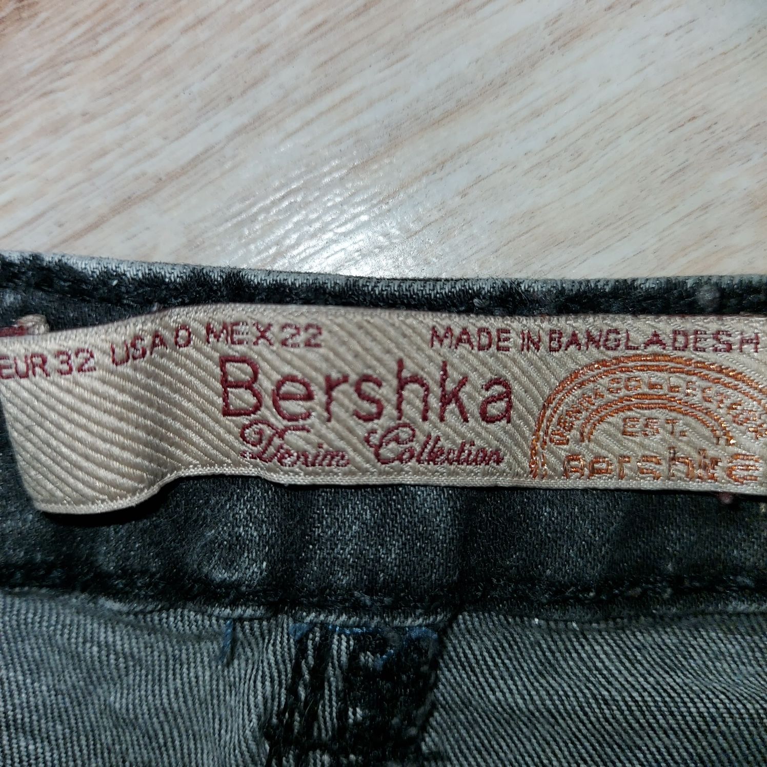 Bershka xxs 32 spodenki z wysokim stanem