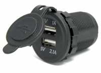 Gniazdo usb ladowarka do zabudowy 2x USB 2.1A 12V