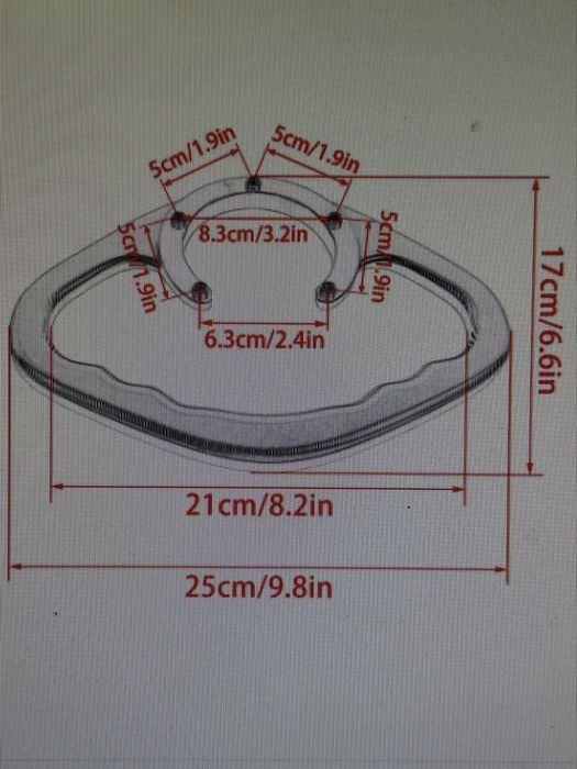 Punho passageiro moto para deposito