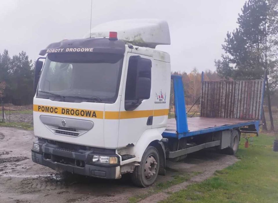 Renault MIDLUM Pomoc Drogowa , autolaweta