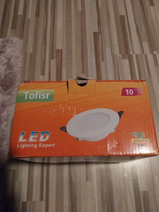 Oparwa led wpuszczania plafon podtynkowy