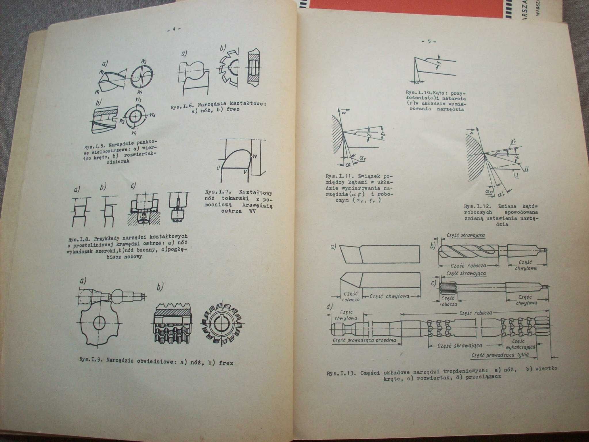 Narzędzia skrawające, Kunstetter, Krawczuk, 1969.