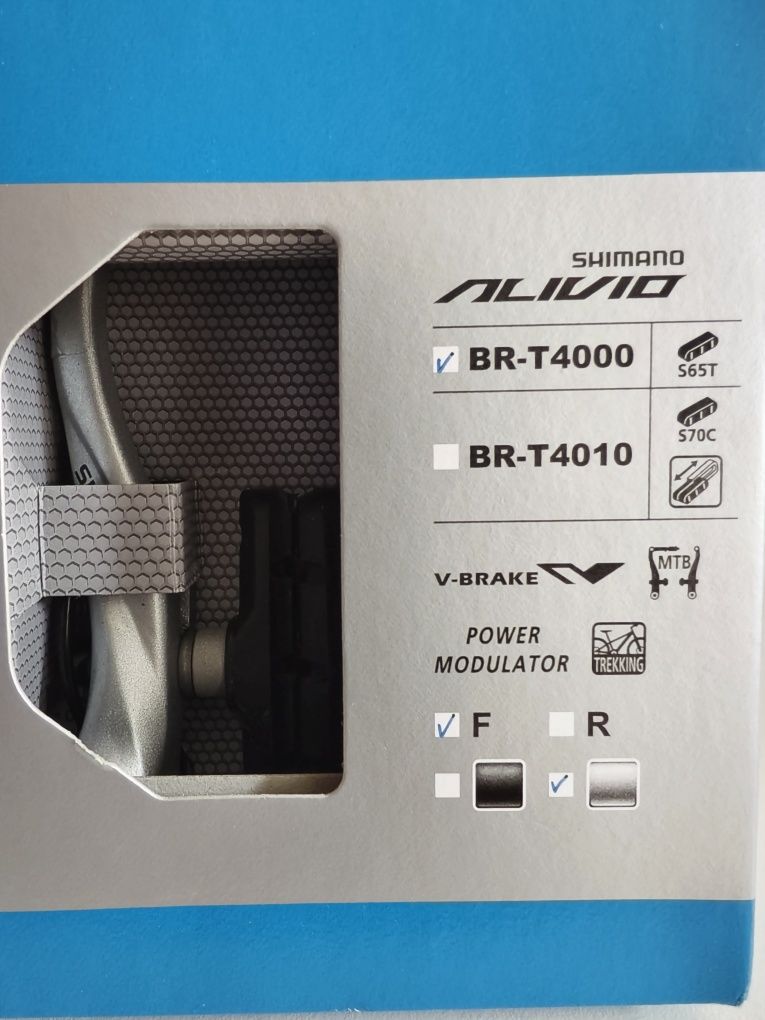 Hamulec V-Break Shimano Alivio BR-T4000 przód.