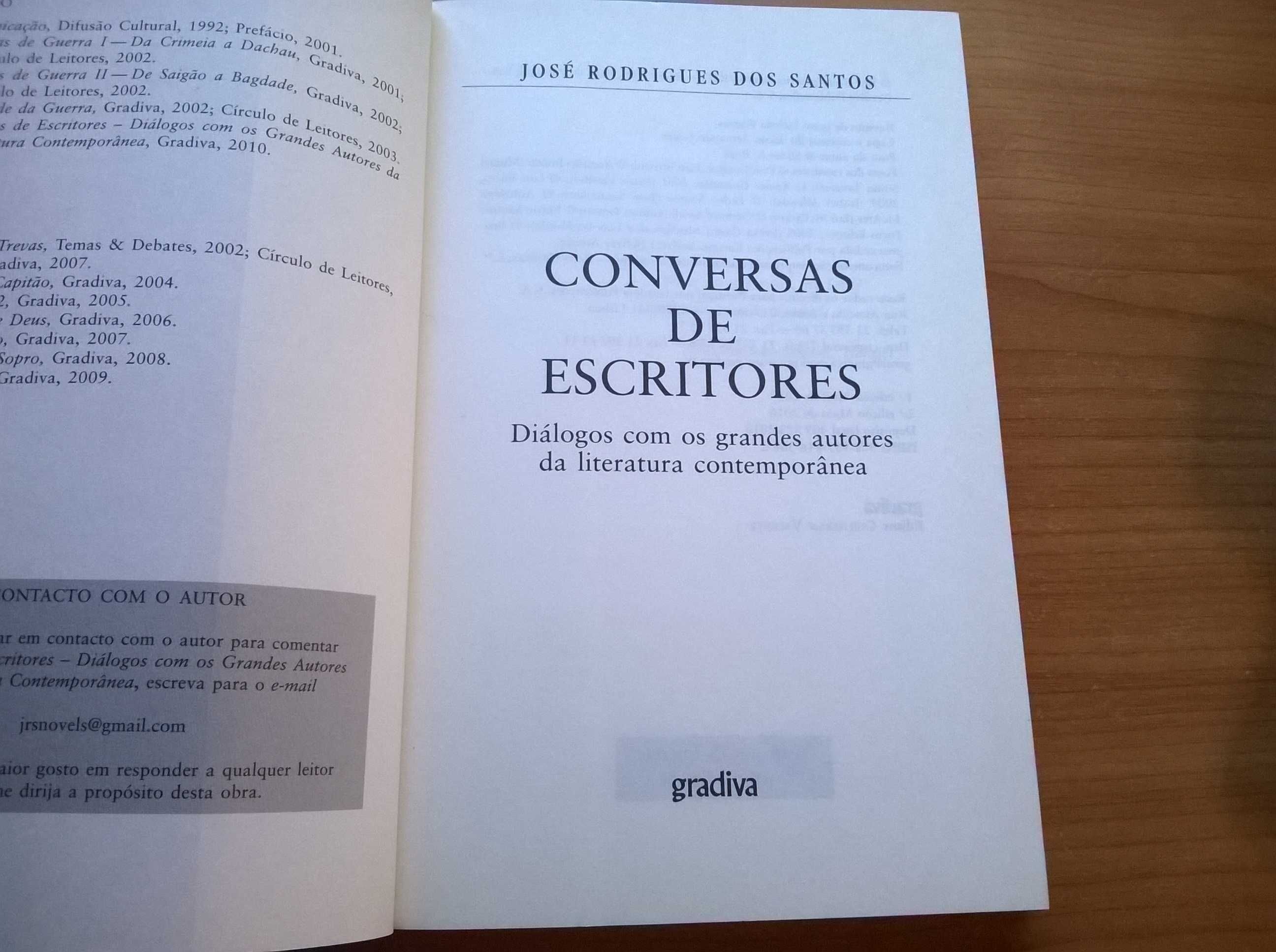 Conversas de Escritores - José Rodrigues dos Santos