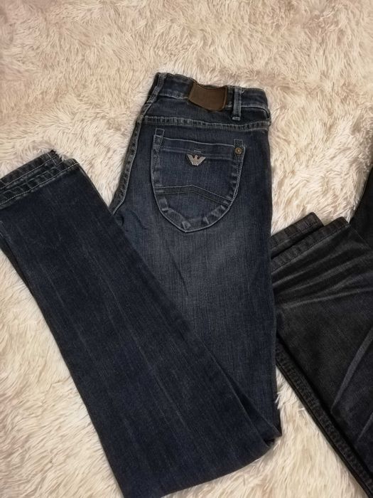 spodnie D&G Dolce Gabbana AJ armani size 26 s 36 jeansy AJ 36 2szt