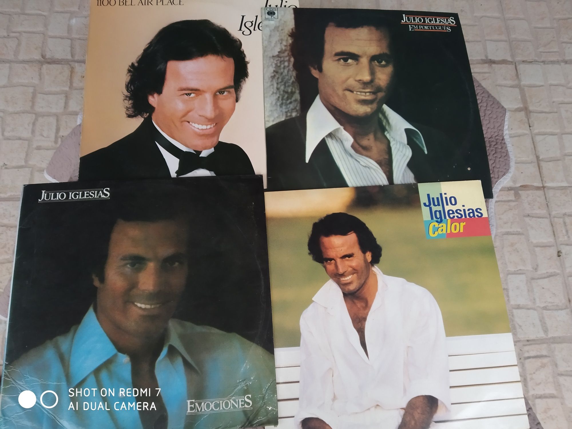 12 discos Julio Iglesias