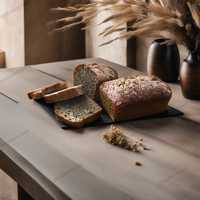 Домашній хліб на заквасці з цільнозернового борошна,бездріжджовий хліб