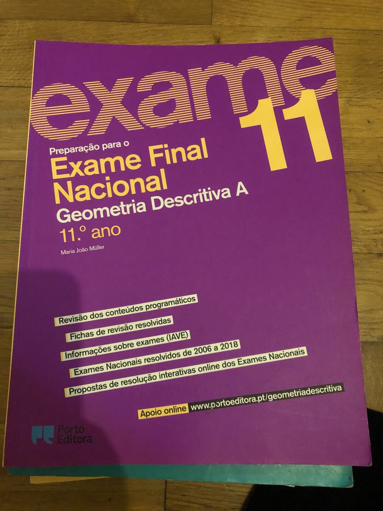 Livros de 11 ano e 12 ano e preparacao se exames