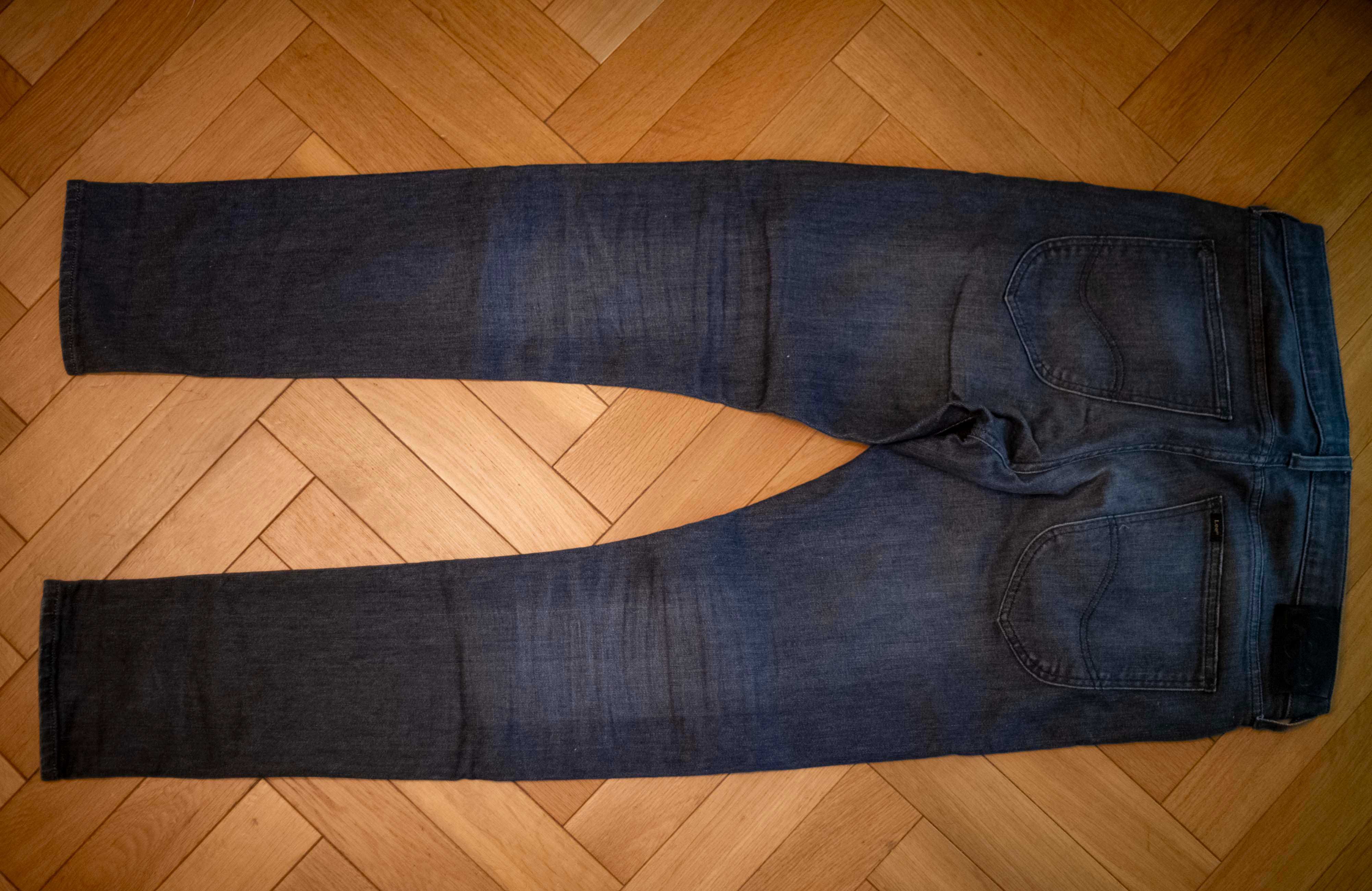 Męskie jeansy slim fit LEE spodnie dżinsowe