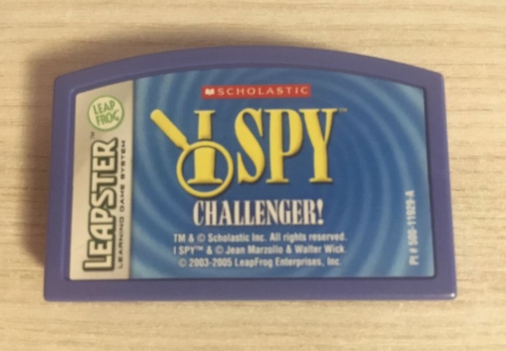 Gra I Spy Challenger do Leapster LeapFrog Scholastic USA