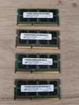 Pamięć RAM 4GB 2RX8 PC3 12800S - 4 szt.