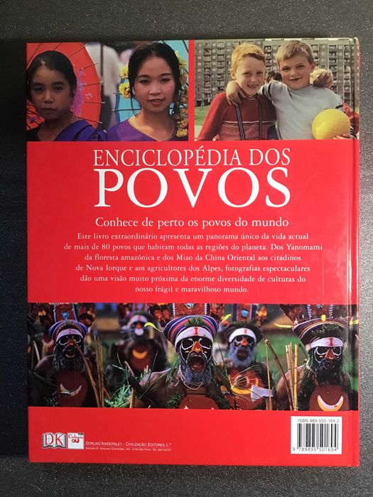 Enciclopédia dos Povos - Capa Dura, 304 pág. Capa Dura, Grande Formato