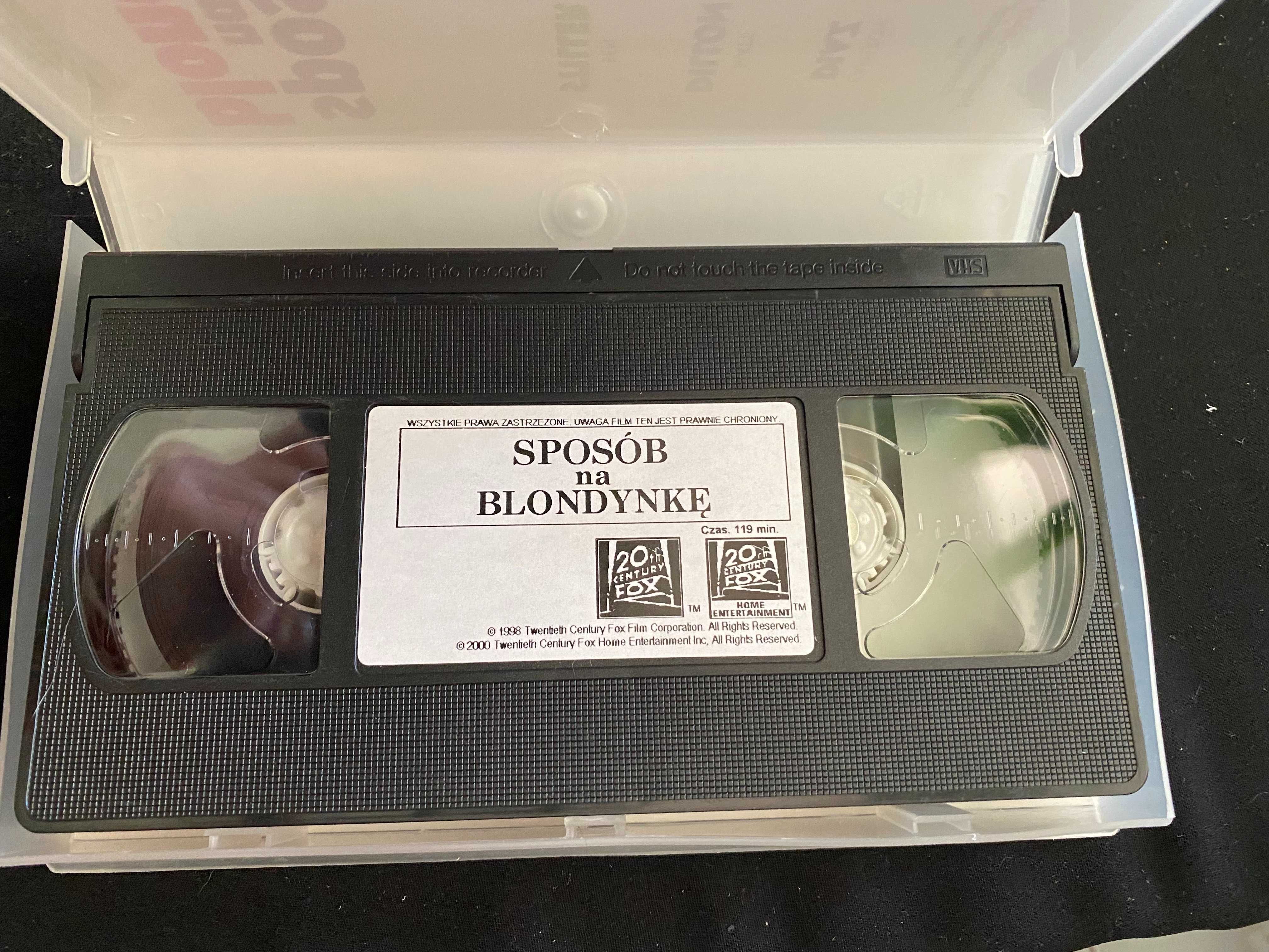 Sposob na blondynke-film na kasecie VHS