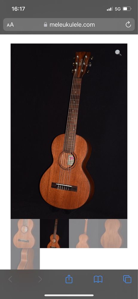 Gitara podróżna mele ukulele