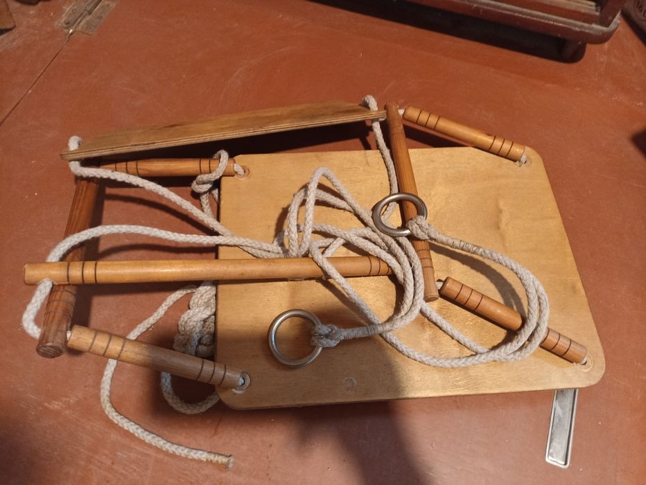 Гойдалка дитяча, качеля дерев'яна