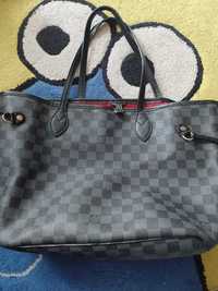 Torebka Louis Vuitton damska jak Guess czarna