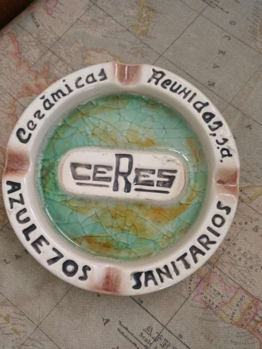 Cinzeiro vintage Ceres.