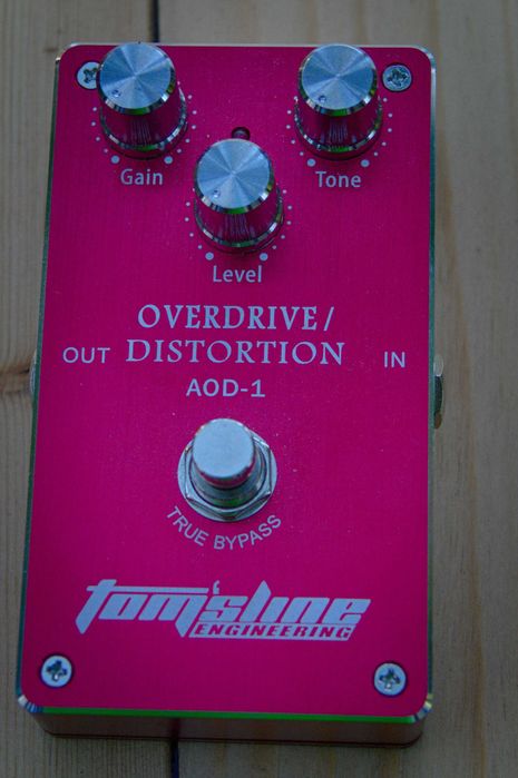 Efekt gitarowy Tomsline AOD 1 Overdrive/Distortion - pedał przesteru