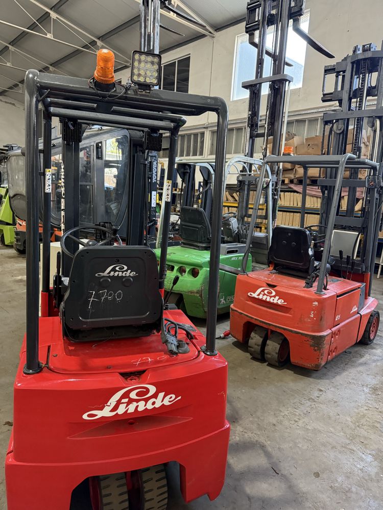 Empilhador linde H16 de 1600 kgrsbateria nova triplex elevacao livre