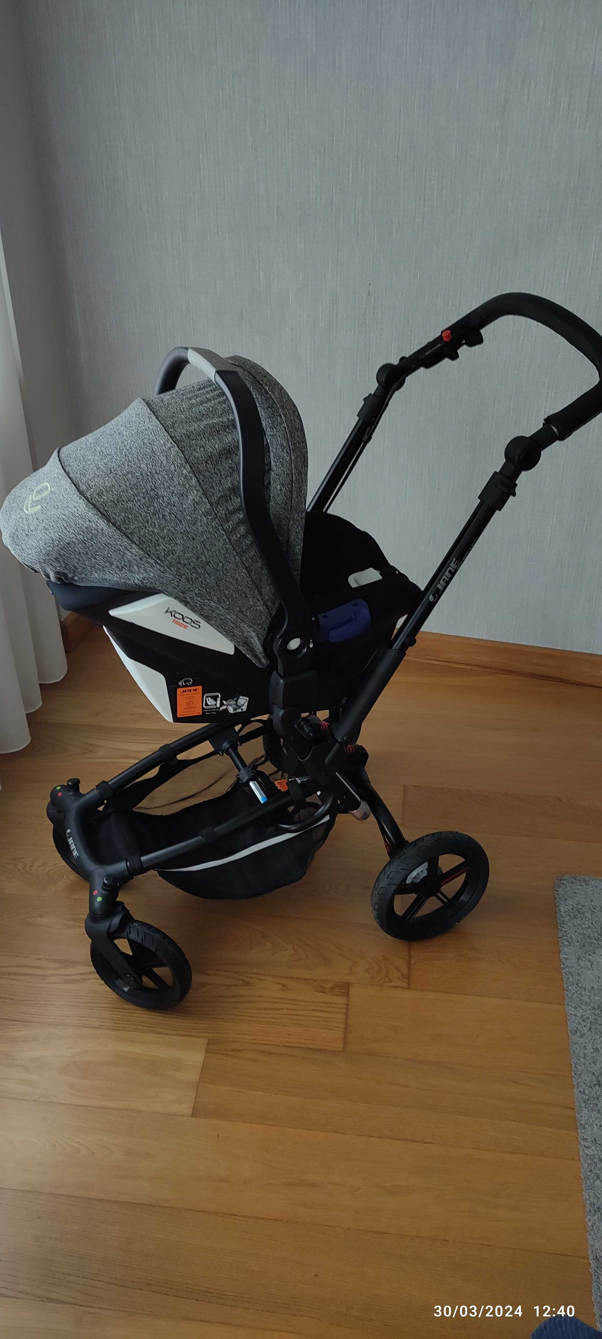 Trio 	Jané - EPIC + KOOS I-Size Squared + Isofix (como novo)