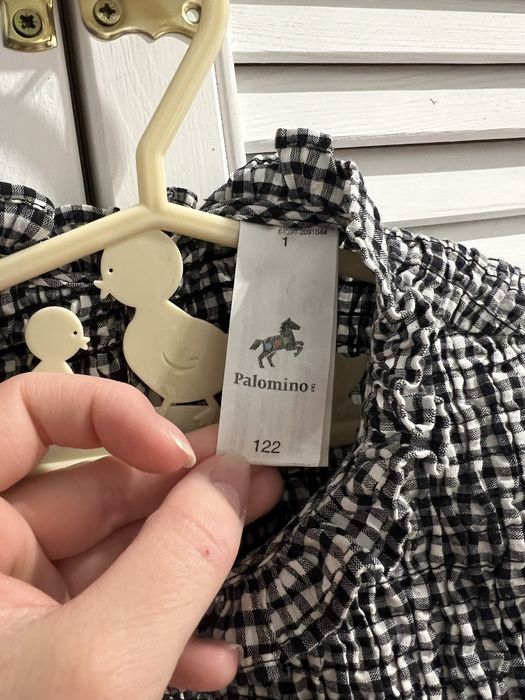 Bluzka z długim rękawem C&A r.122 Palomino koszula bufki przeszycia
