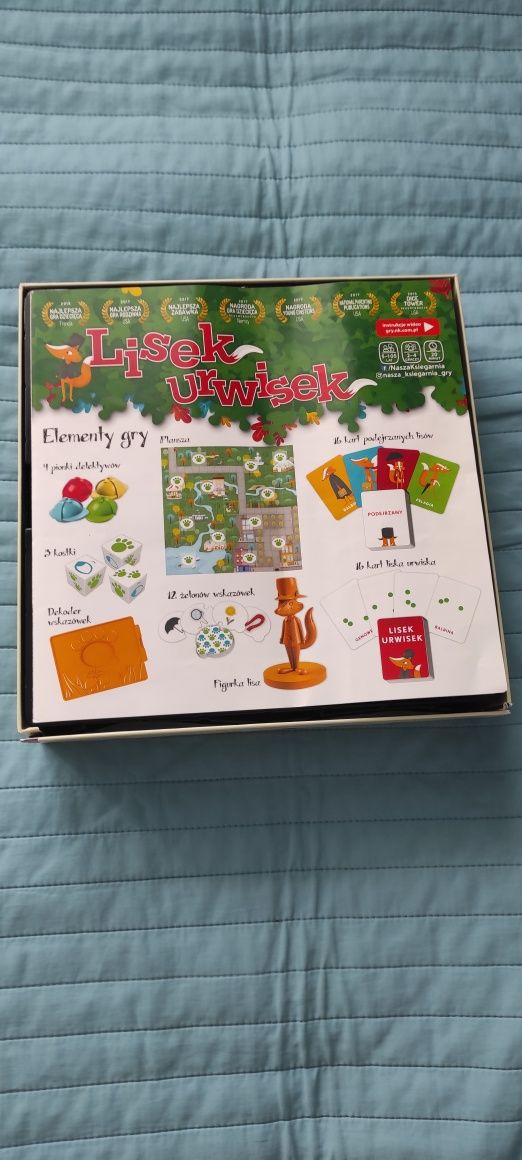 Lisek Urwisek kultowa planszówka