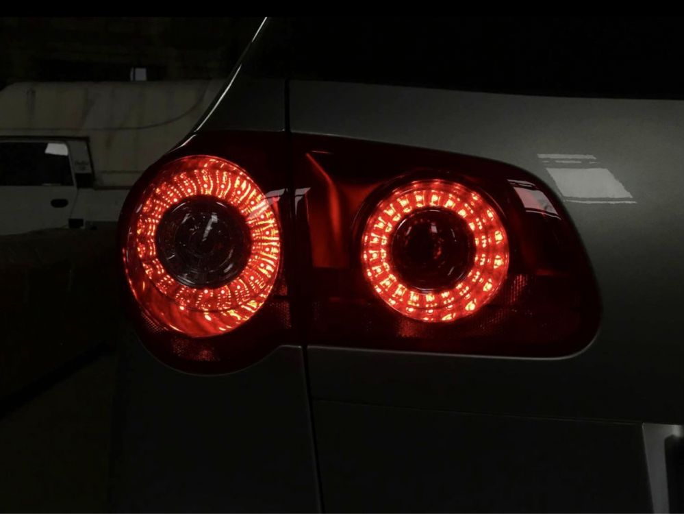 Passat B6 3-х режимные LED кольца в фонари, Golf, Jetta, OowoO