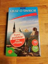 Nowa gra planszowa Mini quiz o świecie, wydawnictwo Alexander