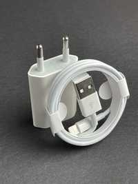 Zestaw do iPhone ładowarka i kabel  USB (V2)