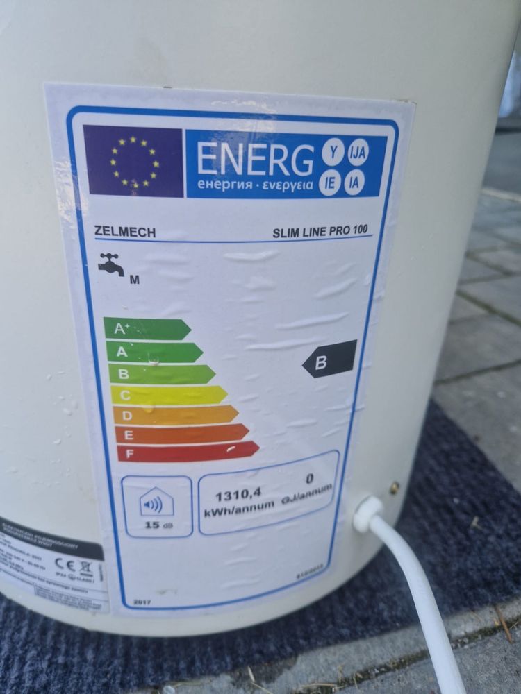Zelmech Slim Line Pro 100 elektryczny ogrzewacz wody 100L