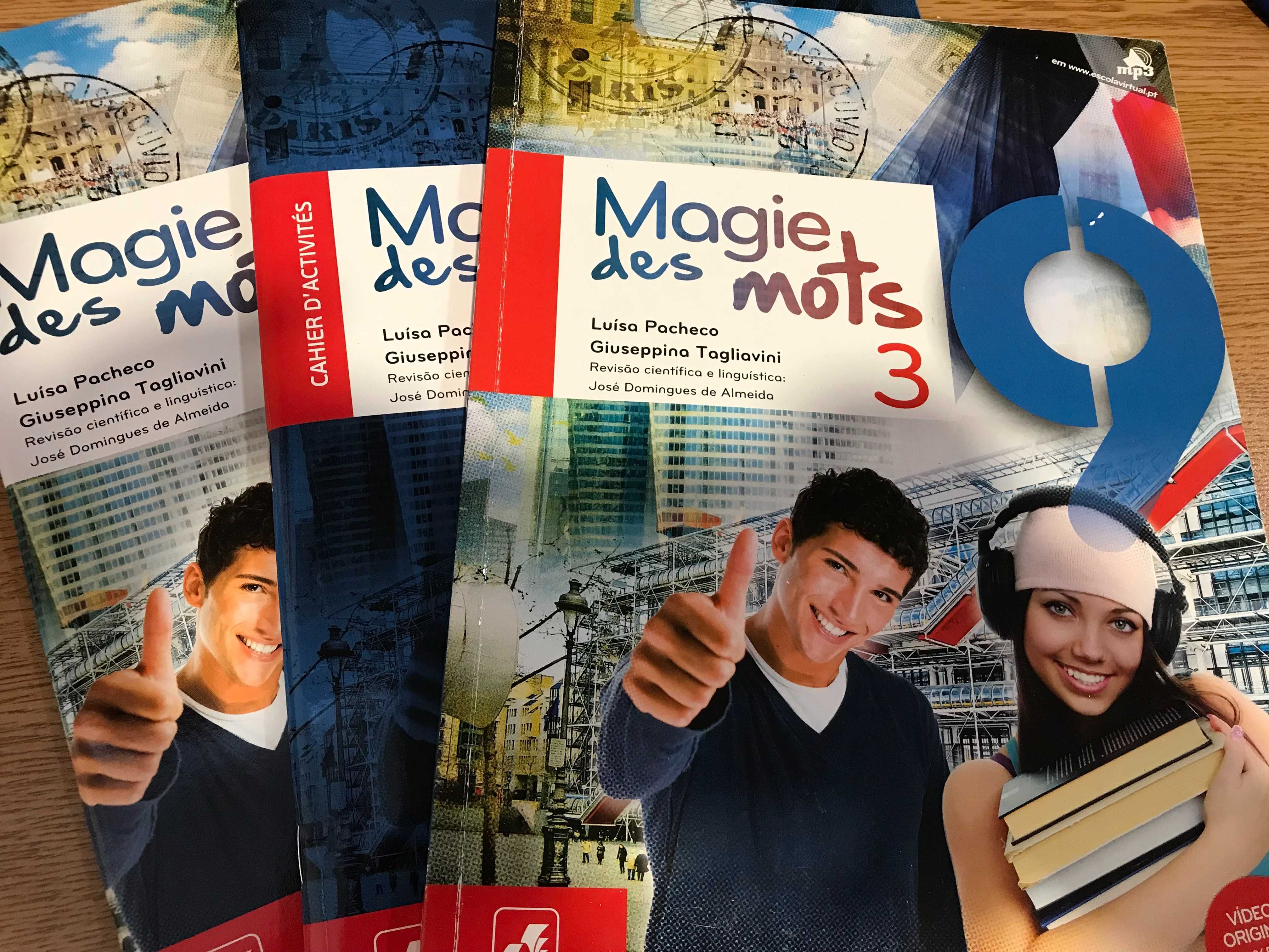 Manuais / Livros Francês 9ºAno "Magie des Motes 3"